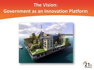 The Vision:
Government as an Innovation Platform

 