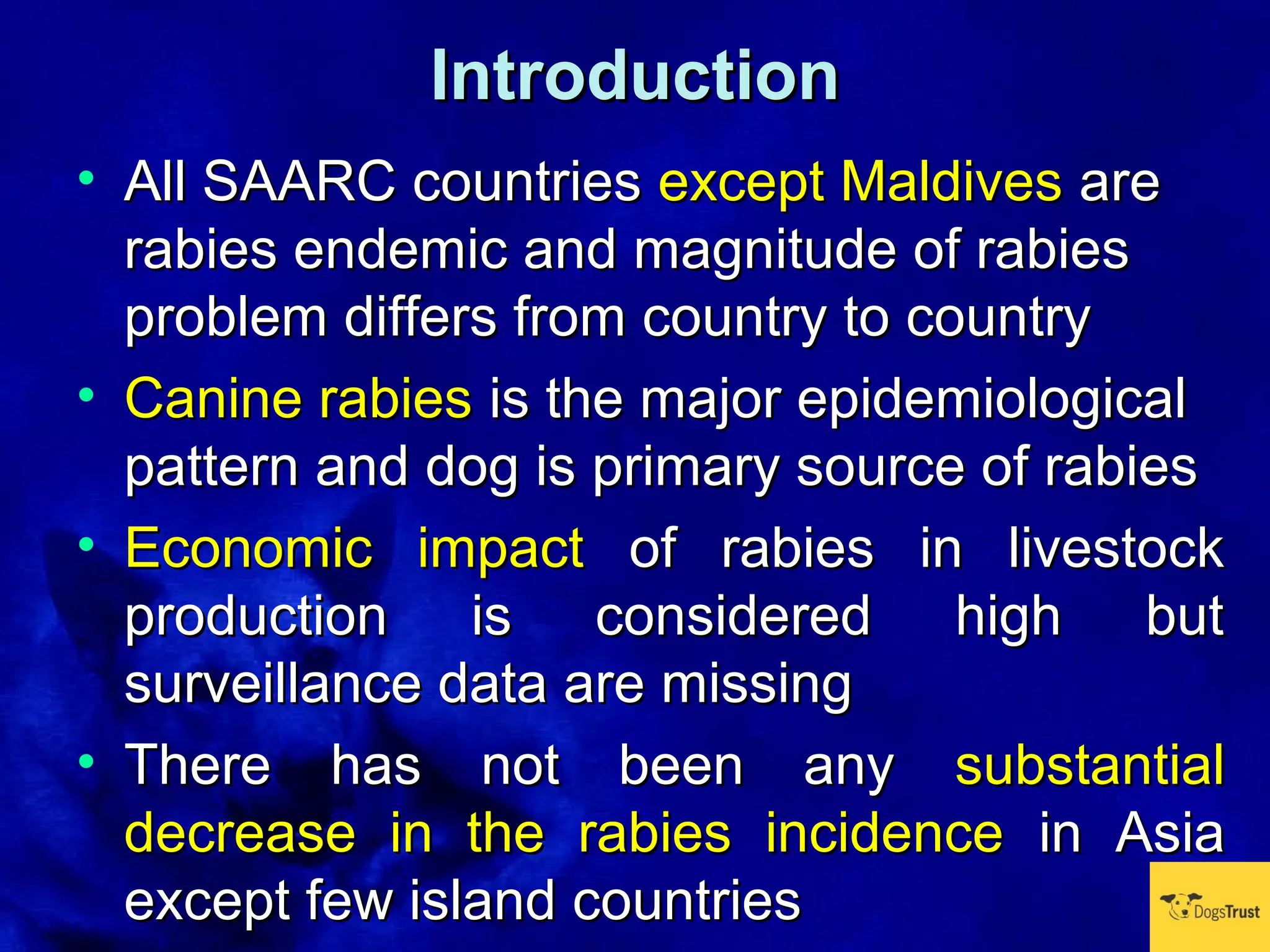 NDWC Chennai 2013 - Prospects of elimination of human rabies ...
