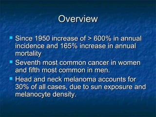 Head and Neck Melanoma | PPT