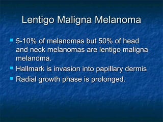 Head and Neck Melanoma | PPT