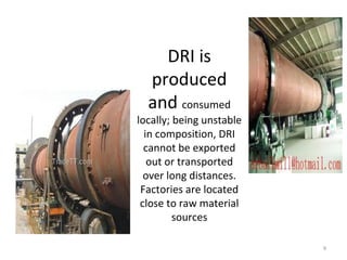 Pw Dri Process Sponge Iron Industry | PPT
