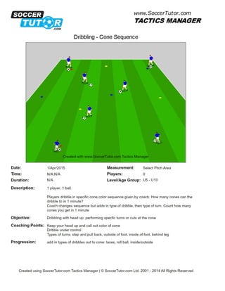 Dribbling   cone sequence