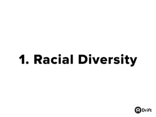 1. Racial Diversity
 