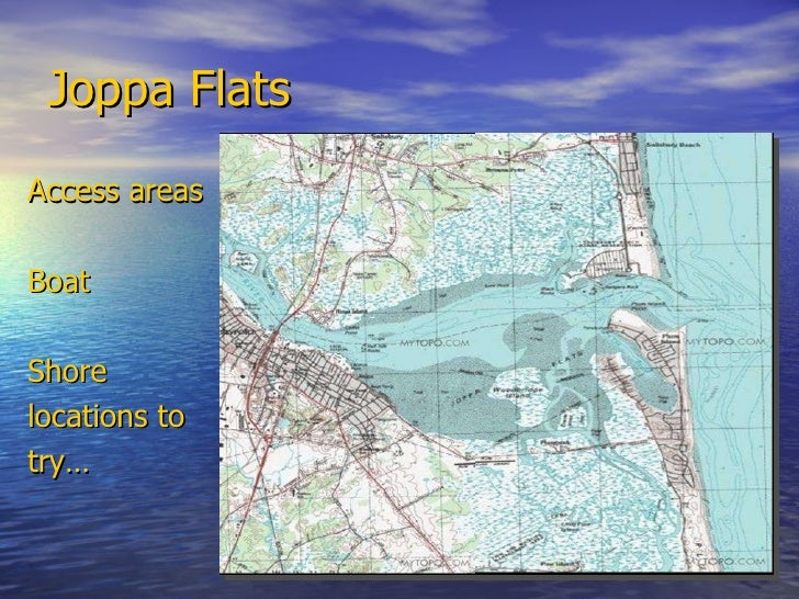 Drift Fishing Joppa Flats