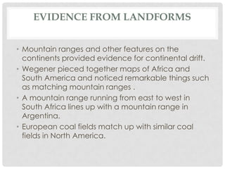 Drifting continents powerpoint | PPTX