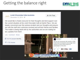 DRIKL2016 - Crisis Management in the Digital Age | PDF