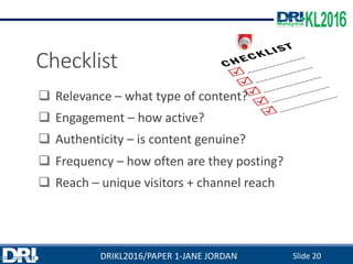DRIKL2016 - Crisis Management in the Digital Age | PDF