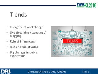 DRIKL2016 - Crisis Management in the Digital Age | PDF