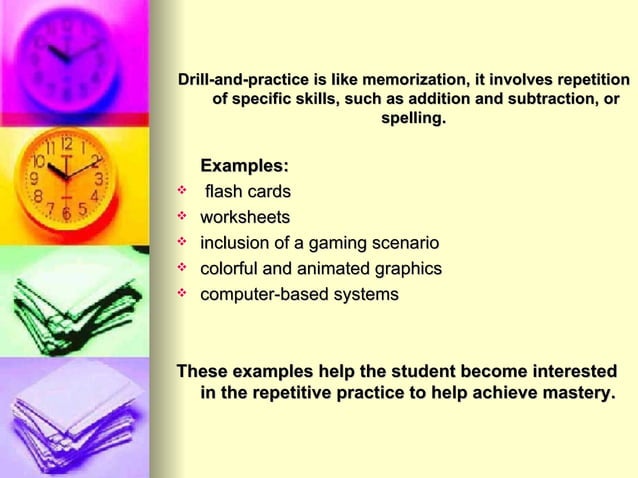 Drill And Practice | PPT