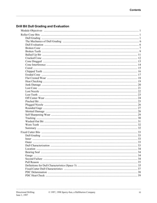 Oilfield Bit Grading Chart.pdf Drill bit grading & evaluation | PDF