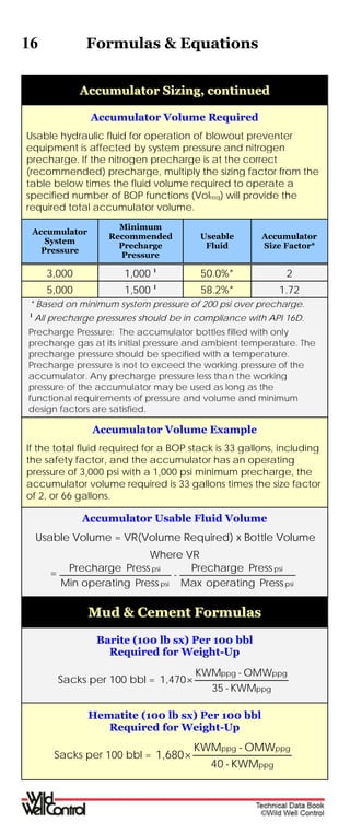 Drilling technical data book | PDF