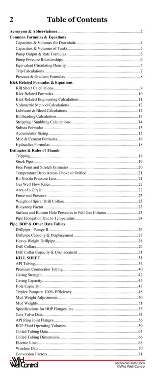 Drilling technical data book | PDF