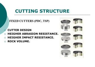 Drilling Bits Design and Types - Presentation | PDF