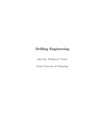 Drilling engineering | PDF