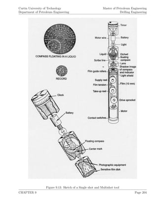 Curtin University of Technology
Department of Petroleum Engineering
Master of Petroleum Engineering
Drilling Engineering
Figure 9.13: Sketch of a Single shot and Multishot tool
CHAPTER 9 Page 204
 