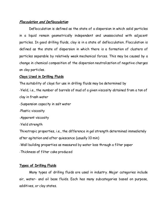 Drilling Fluid Chapter 2 - 