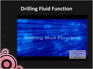 Drilling Fluid Function
 