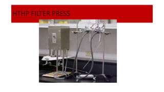 HTHP FILTER PRESS
 