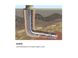 latidrill
Latest development from baker hughes a wbm
 