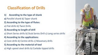 Drilling machine | PDF