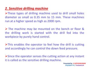 Drilling machine classifications | PDF