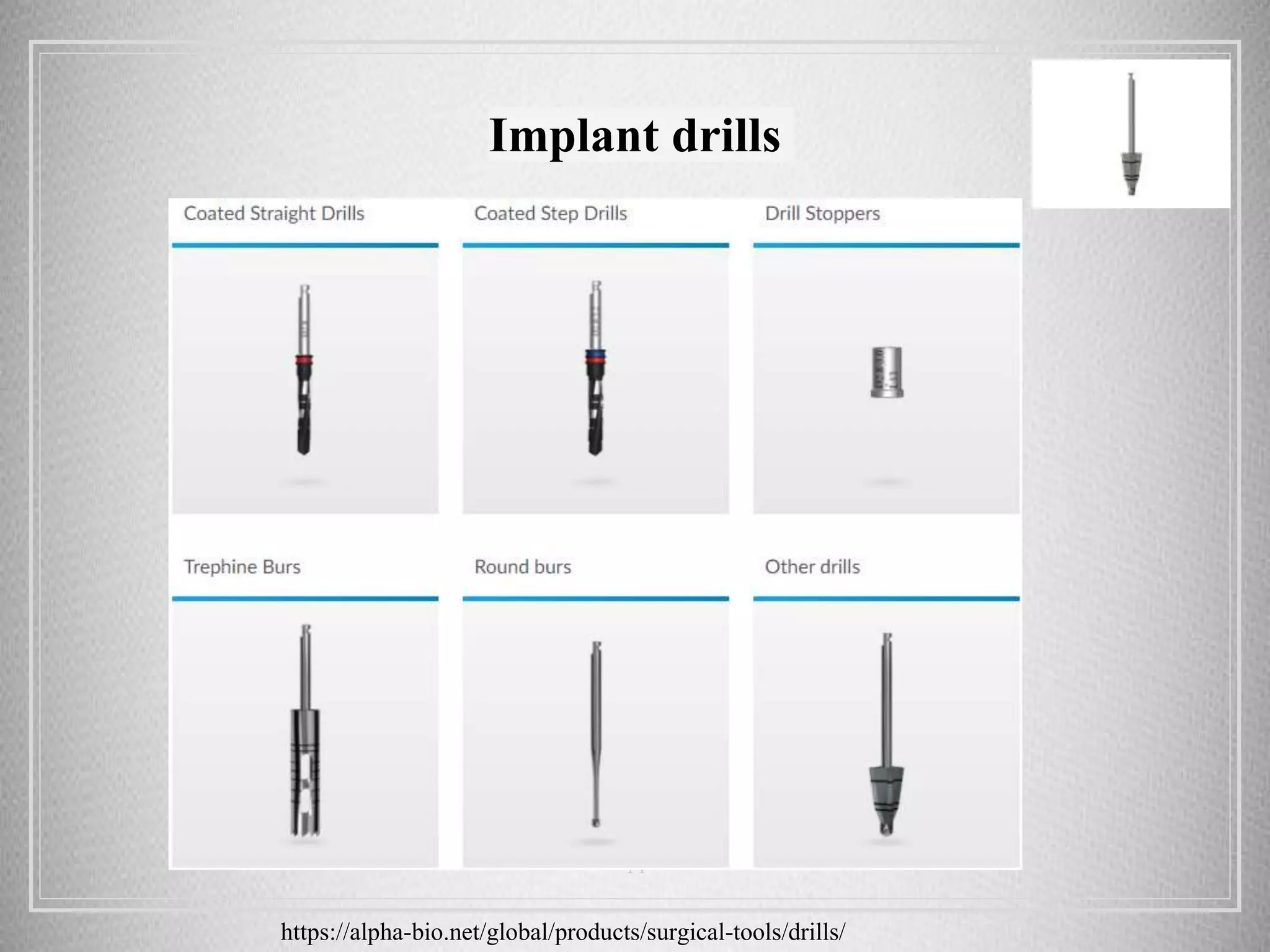 Drilling sequence in implants | PPTX