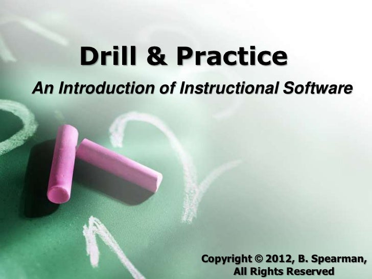 Drill & practice