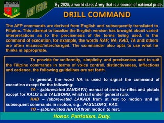 Drills-and-Ceremonies.ppt a class materi | PPT