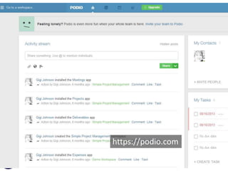 56
https://podio.com
 