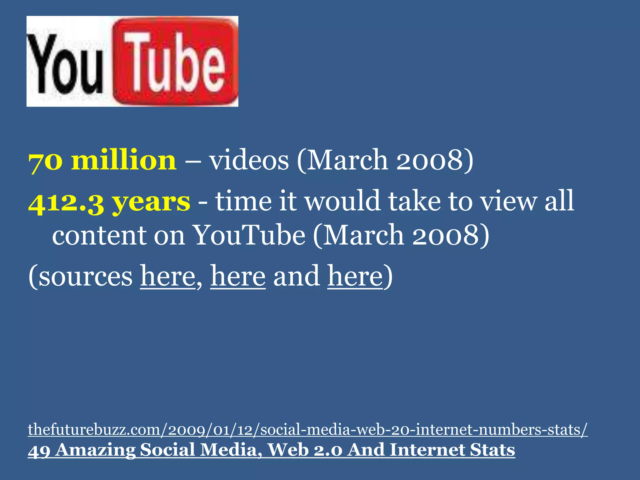 Drinking from a Fire Hose