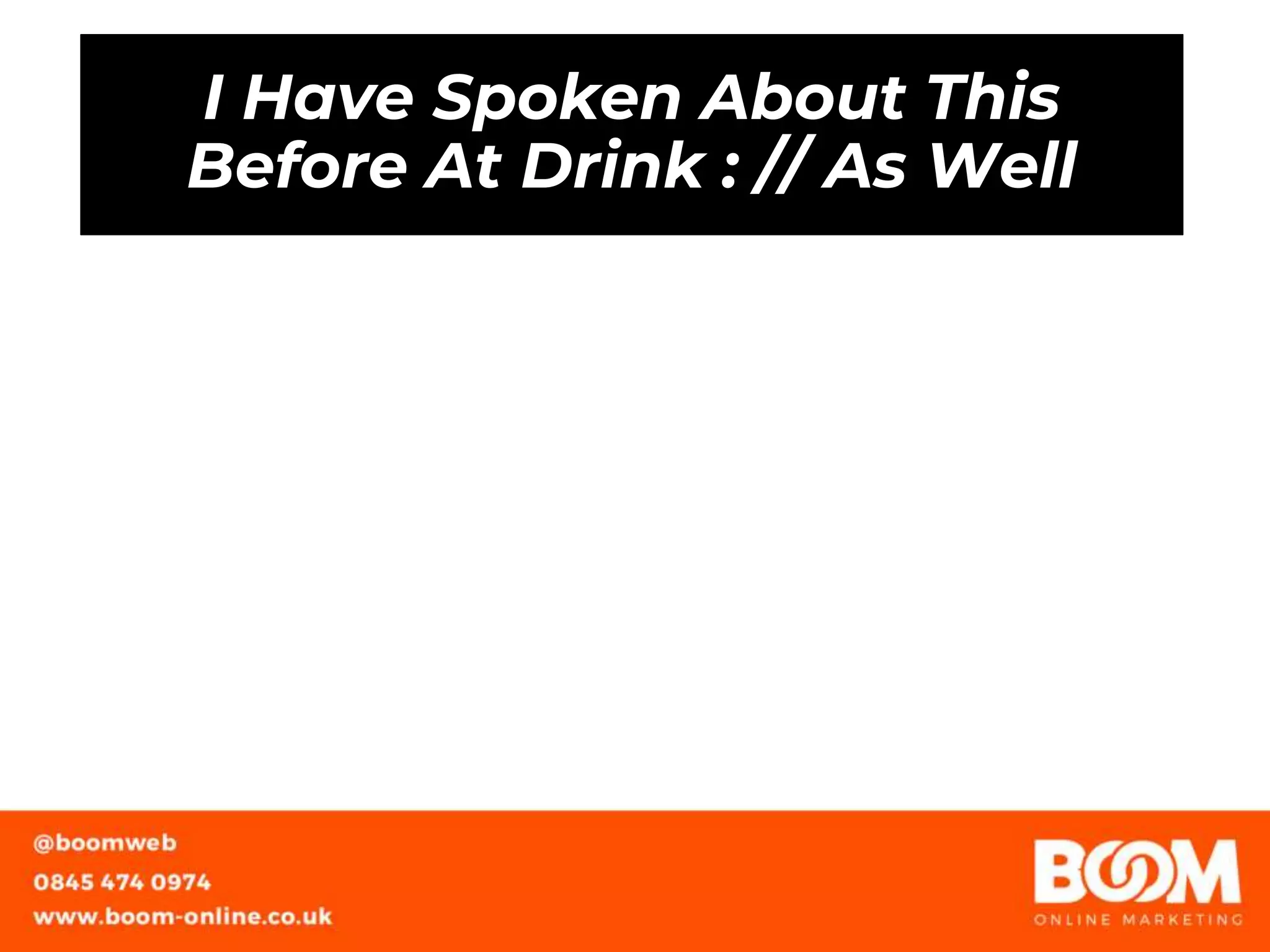 I Have Spoken About This
Before At Drink : // As Well
 