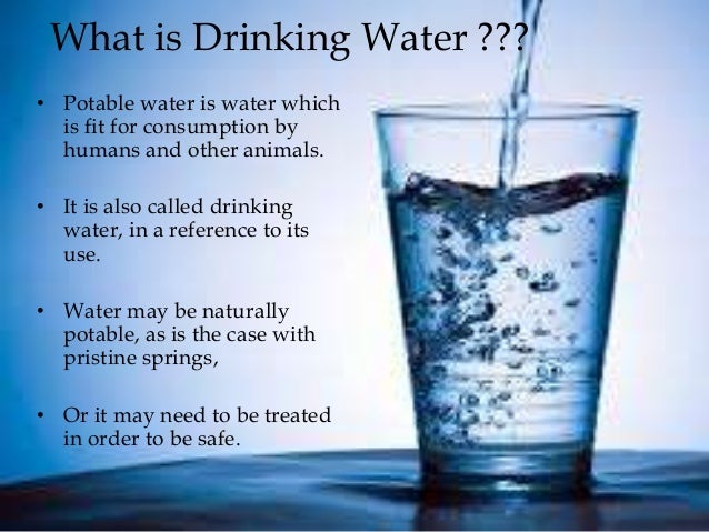 Drinking Water