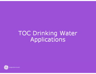 Drinking Water Treatme