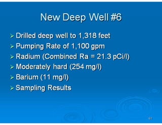 Drinking Water Treatme