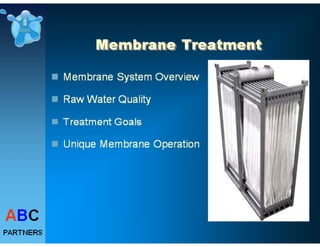 Drinking Water Treatme