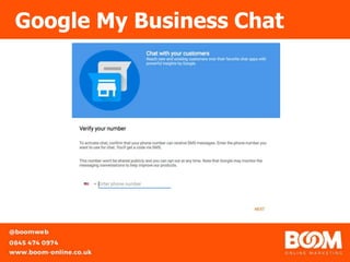 Google My Business Chat
 