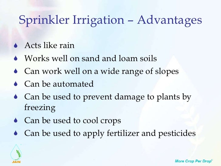 Drip irrigation
