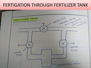 FERTIGATION THROUGH FERTILIZER TANK
Manda Raghavendra Reddy
 