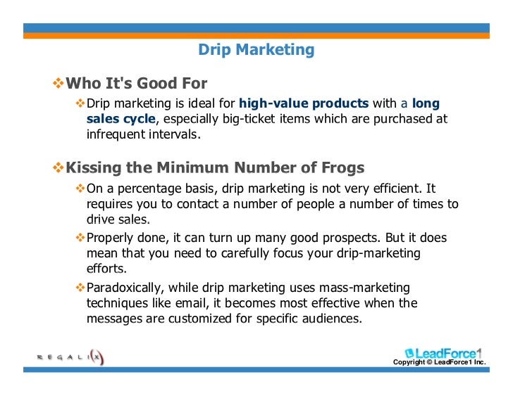 Drip Marketing Marketers Guide to Lead Nurturing