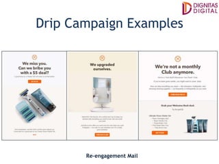 Drip Campaign Examples
Re-engagement Mail