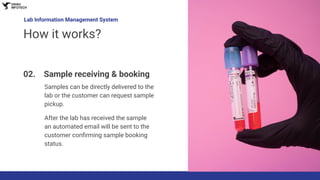 Drish Infotech - Lab Information Management System LIMS | PDF