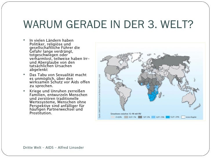 Was Ist Die Dritte Welt Dritte Welt AIDS / HIV