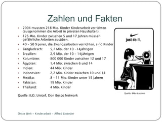 Dritte Welt Kinderarbeit