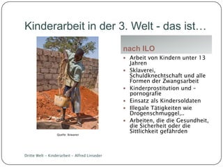 Dritte Welt Kinderarbeit