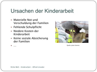 Dritte Welt Kinderarbeit