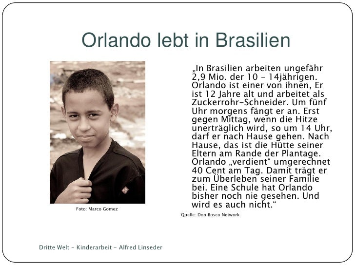 Dritte Welt Kinderarbeit