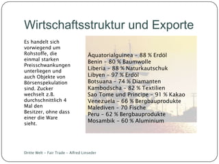 Dritte Welt Terms of Trade