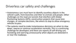 Drive less cars | PPTX