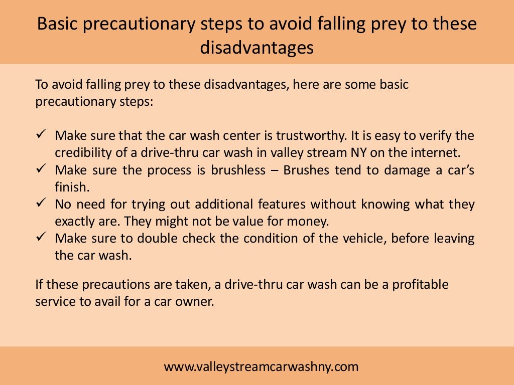 Drive thru car wash in valley stream ny