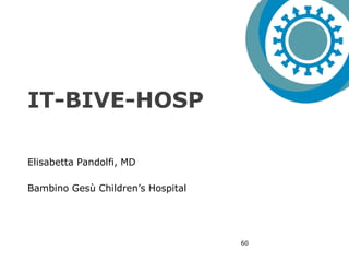 IT-BIVE-HOSP
Elisabetta Pandolfi, MD
Bambino Gesù Children’s Hospital
60
 